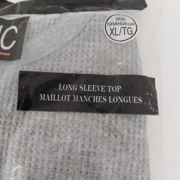 SIMPLY BASIC Women's Long Sleeve Thermal Underwear Top XL - Picture 4 of 5